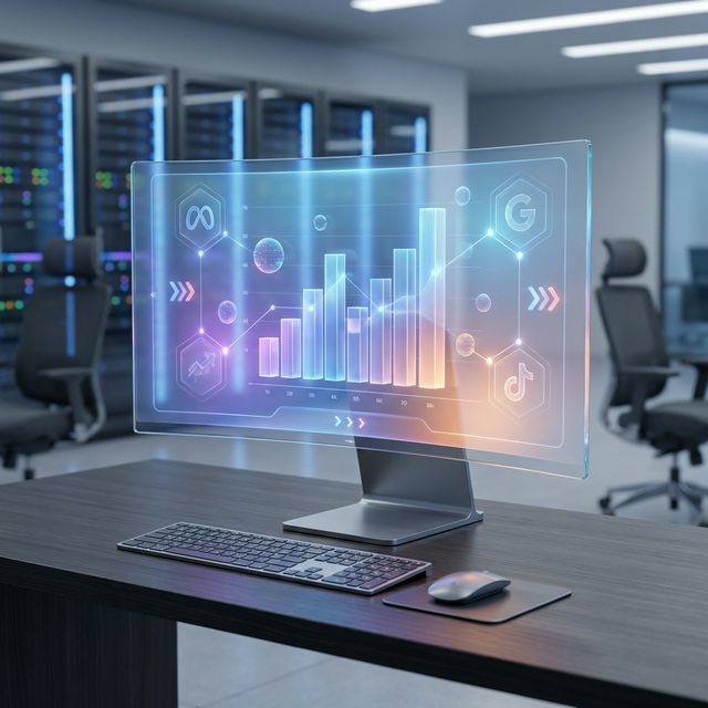 Marketing Performance Analytics Mockup